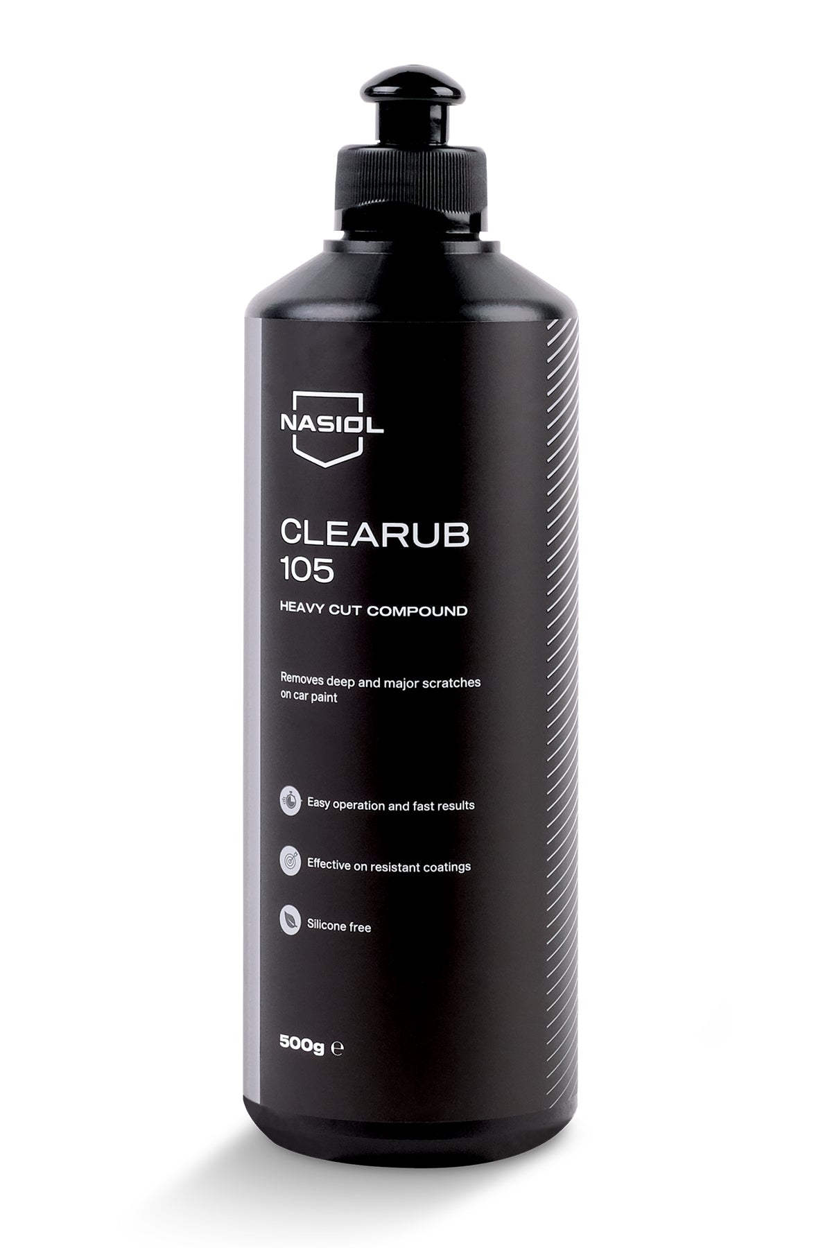 Nasiol CleaRub 105 Heavy Cut Compound 500g