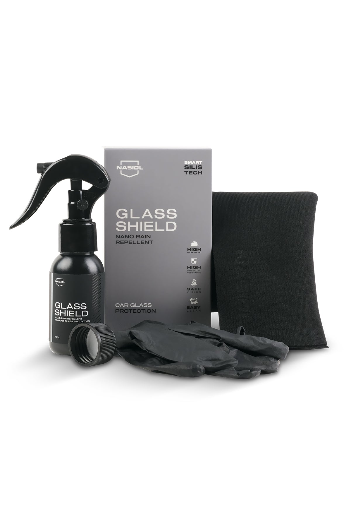 NANO Z COATING Nano Glass & Ceramics GL-01 Shower Glass Water Repellent  Door Windshield Water Repellent. Natural Coating UV Protection. Use