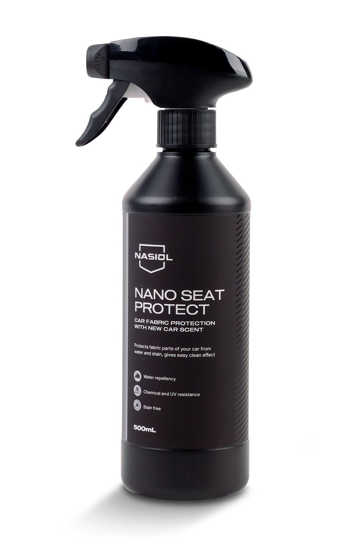Nasiol Nano Seat Protect Car Fabric Protector with New Car Scent 500mL –  The Ceramic Coating Guys