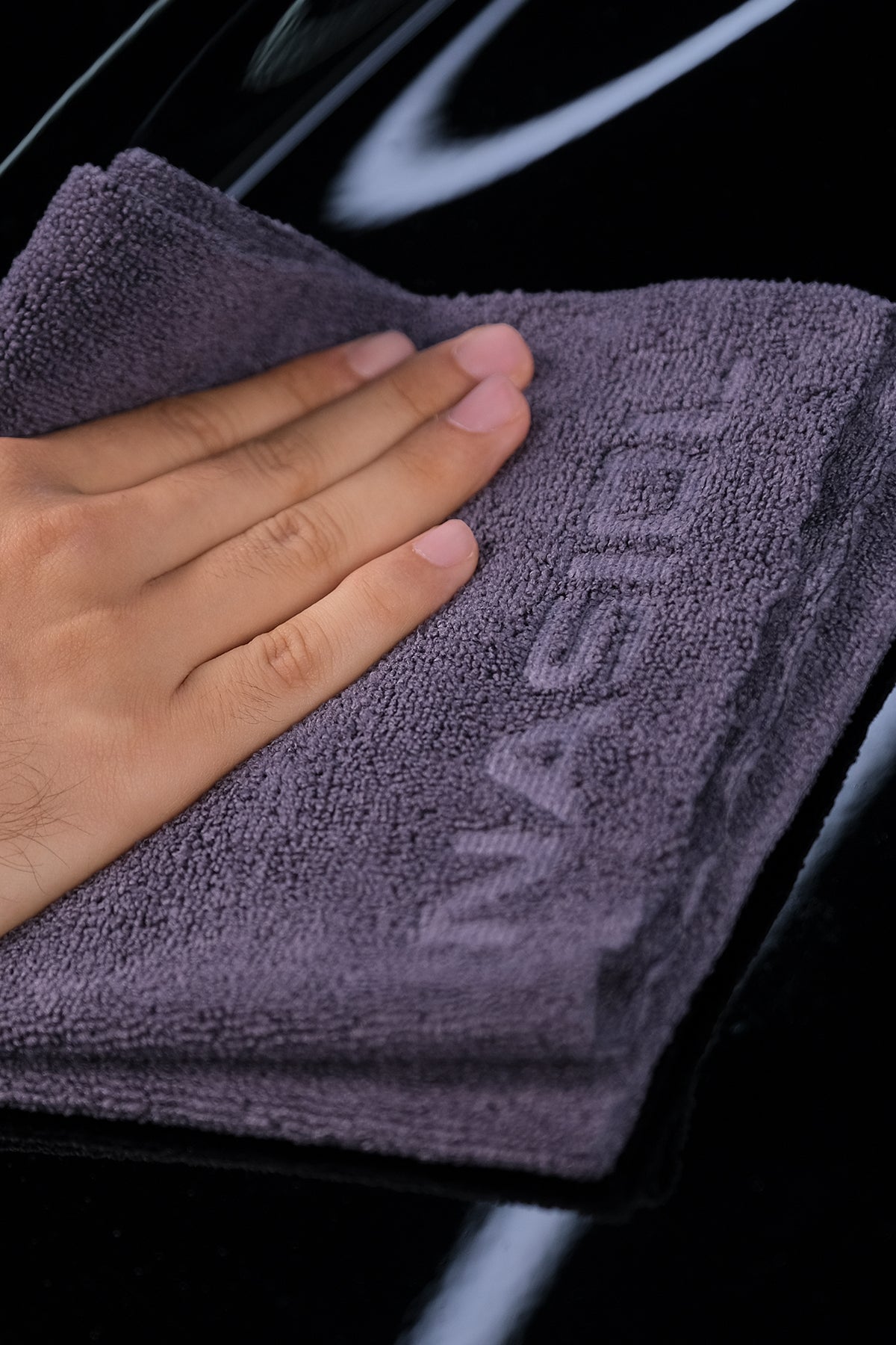 Nasiol Edgeless and Tagless Microfiber Towels Dark/Light Gray - 40cmX40cm - Pack of 10